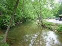 Outside the picnic shelter